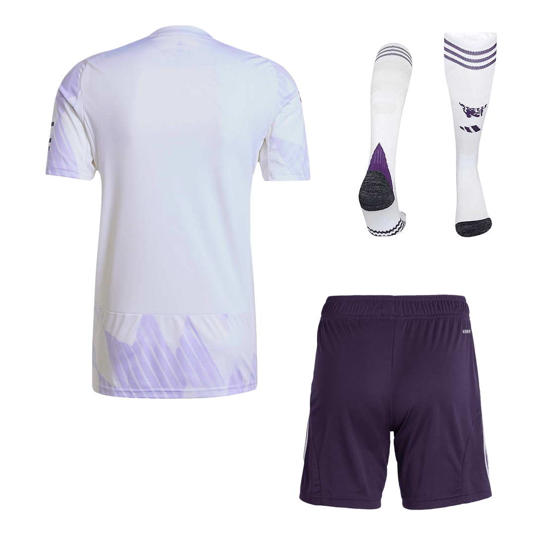 Men's Manchester United 2025/26 Away Soccer Jersey Full Kit
