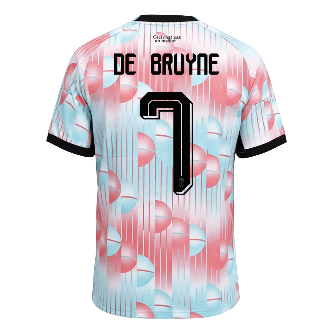 DE BRUYNE #7 Men's Belgium World Cup 2026 Away Soccer Jersey