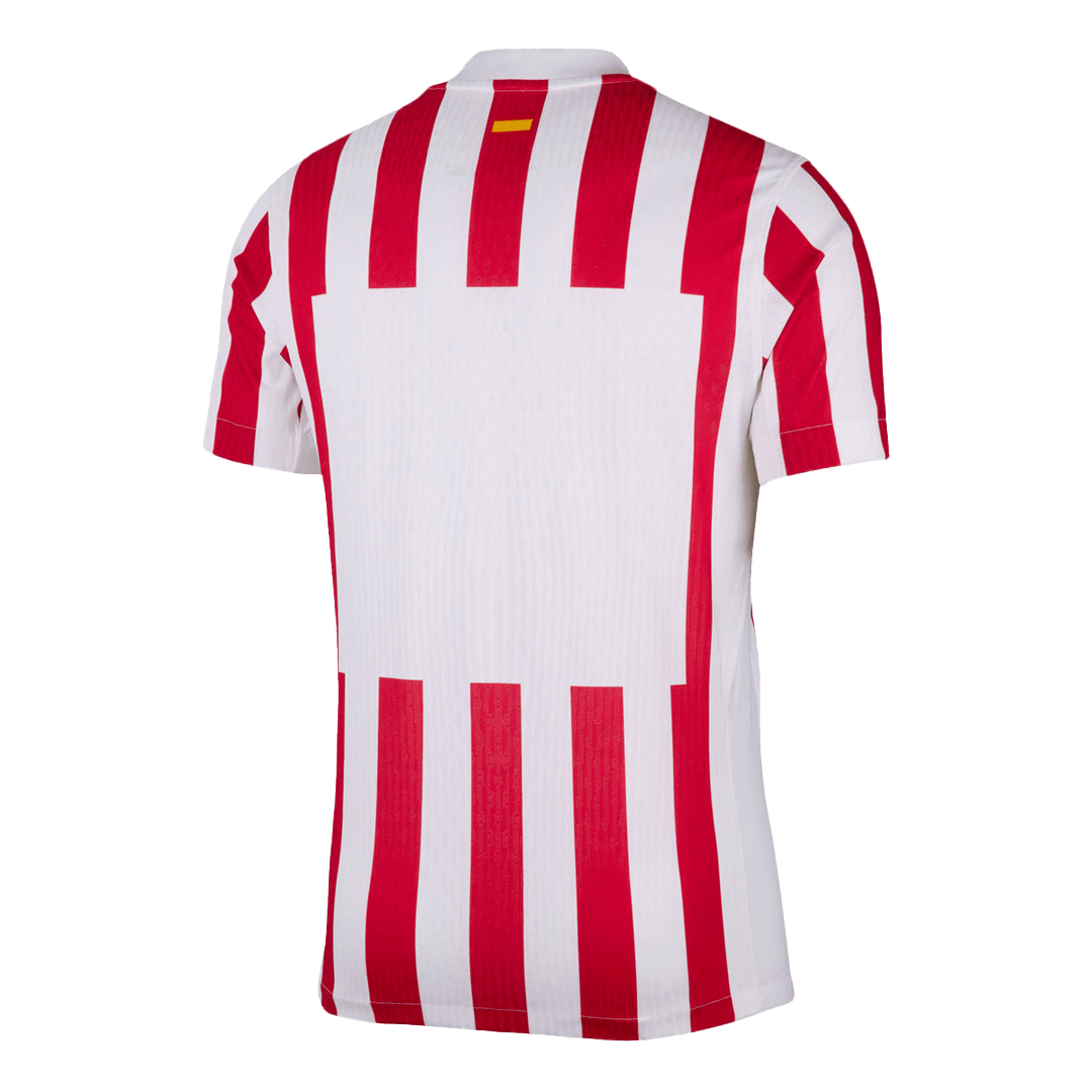 Men's Atletico Madrid 2025/26 Player Version Home Soccer Jersey - Slim Fit