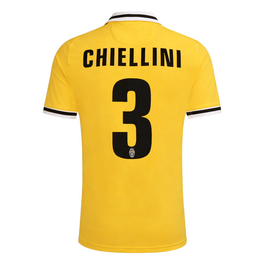 Retro CHIELLINI #3 Men's Juventus 2013/14 Away Soccer Jersey
