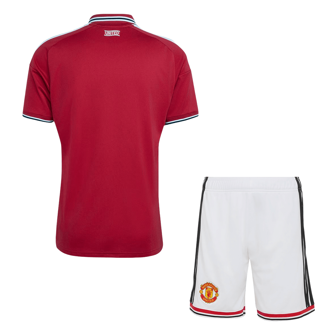 Men's Manchester United 2026/27 Home Soccer Jersey Kit