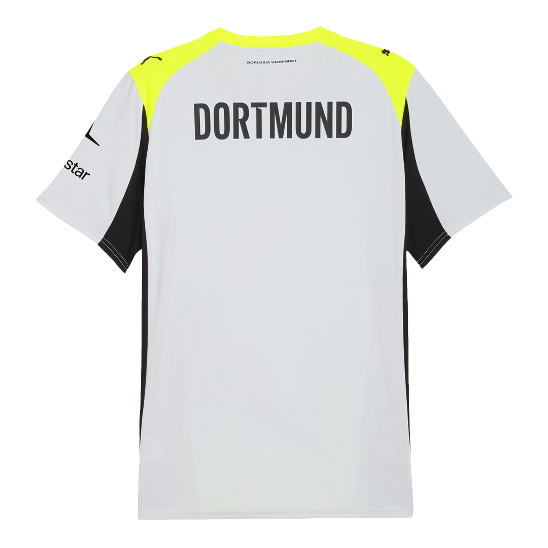 Men's Borussia Dortmund 2025/26 Away Soccer Jersey