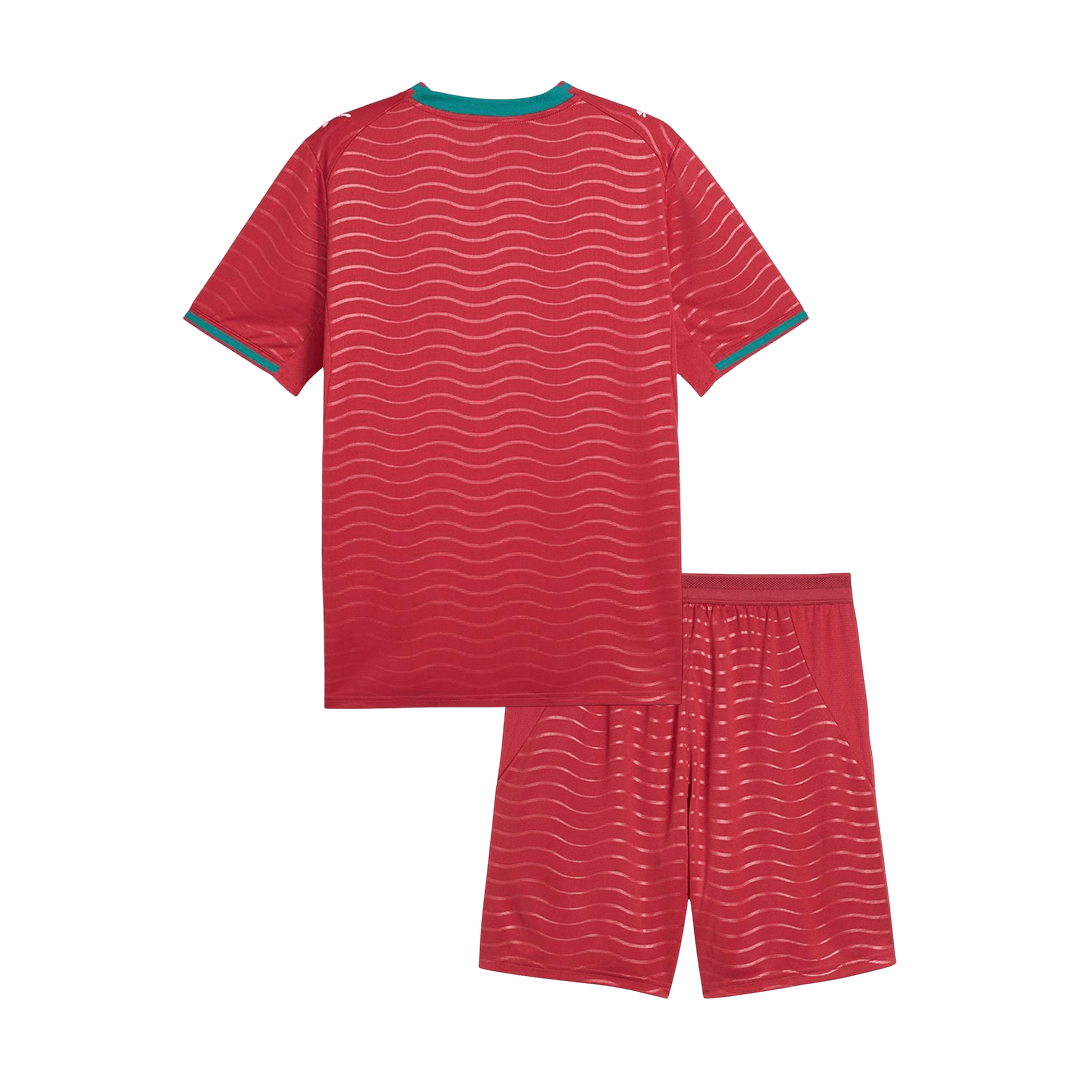 Kid's Portugal World Cup 2026 Home Soccer Jersey Kit