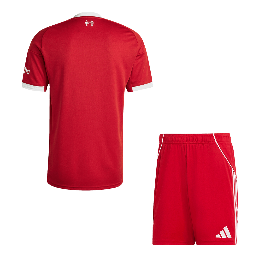 Men's Liverpool 2025/26 Home Soccer Jersey Kit