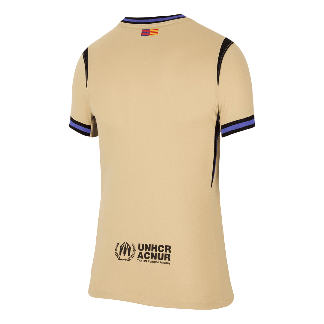 Women's Barcelona 2025/26 Away Soccer Jersey