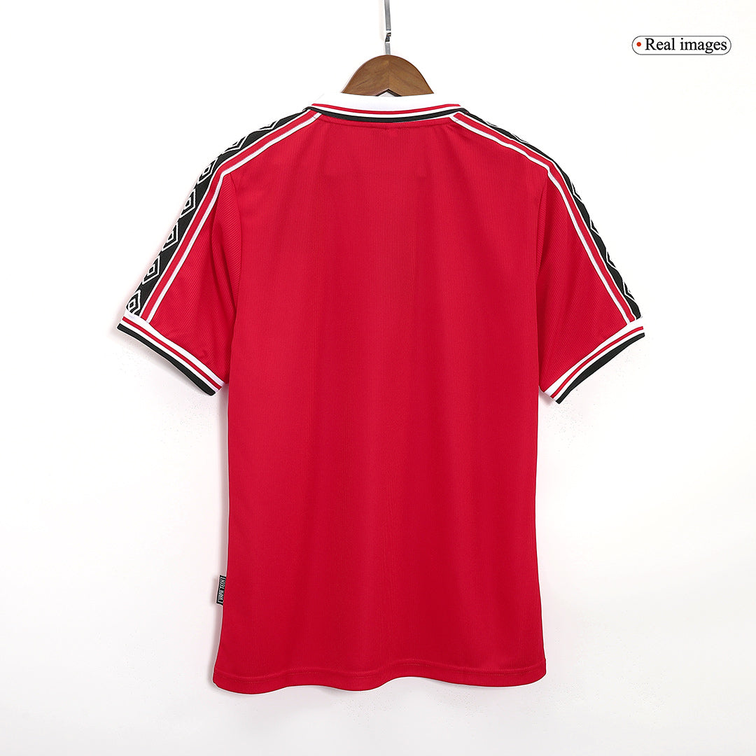 Retro Men's Manchester United 98/00 Home Soccer Jersey