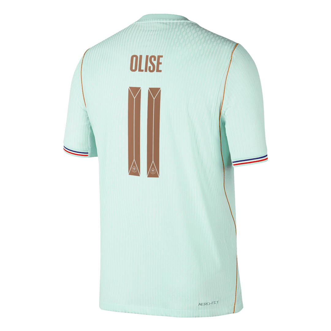OLISE #11 Men's France World Cup 2026 Player Version Away Soccer Jersey - Slim Fit