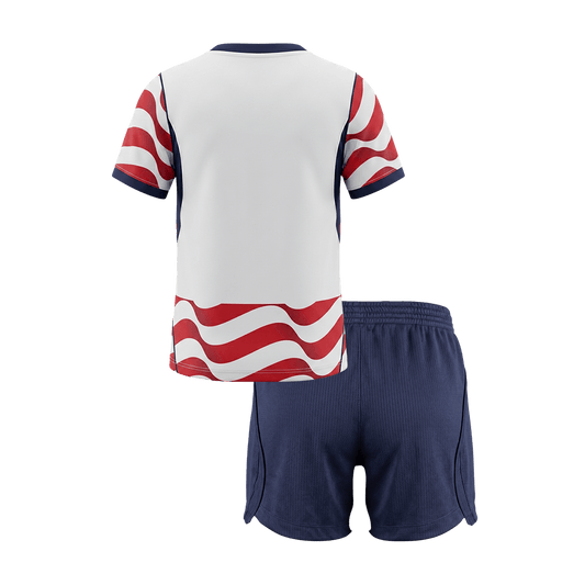 Kid's USA World Cup 2026 Home Soccer Jersey Kit Premium alternate product view 2