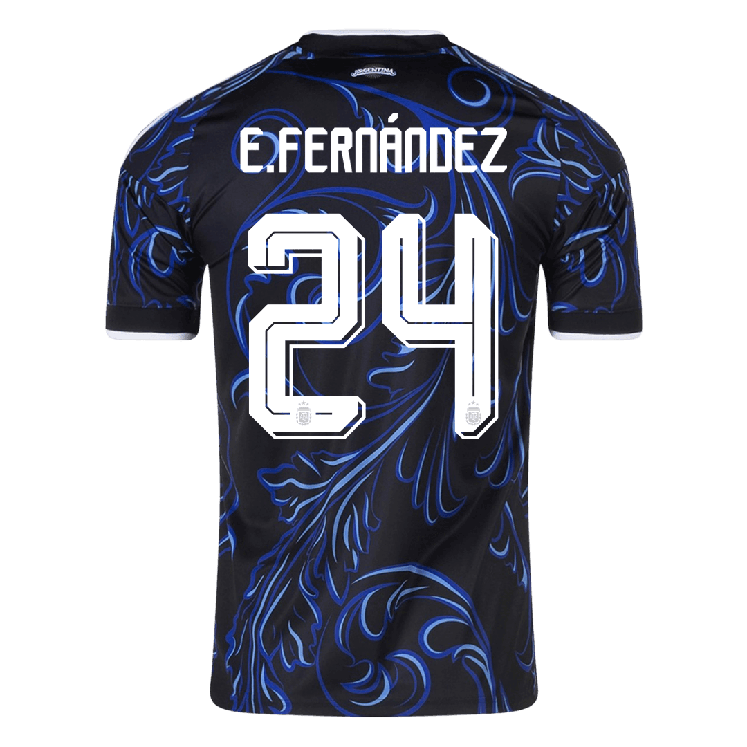 E. FERNÁNDEZ #24 Men's Argentina World Cup 2026 Away Soccer Jersey