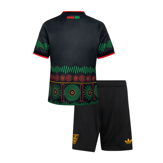 Kid's Jamaica World Cup 2026 Away Soccer Jersey Kit