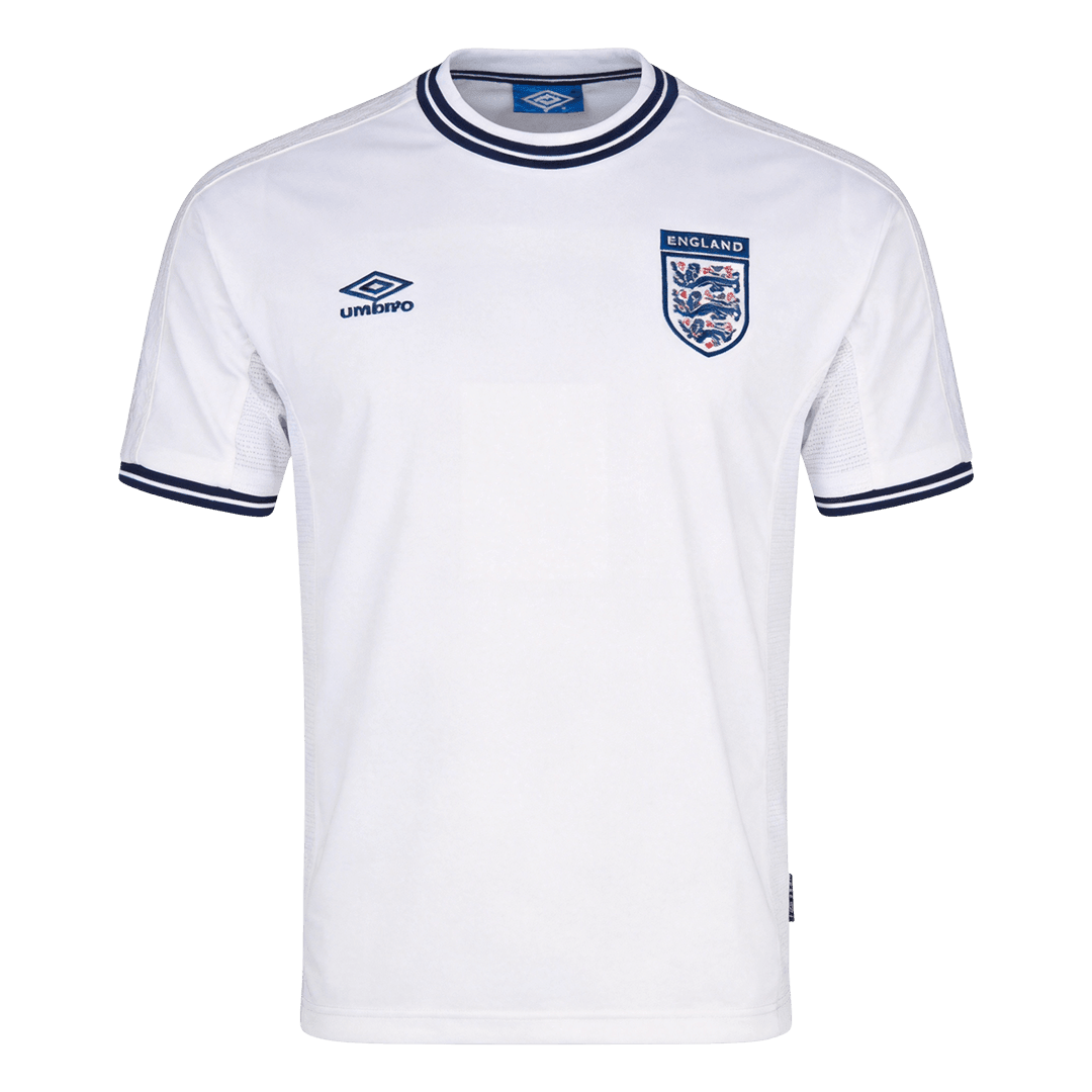 Retro Men's England 2000 Home Soccer Jersey