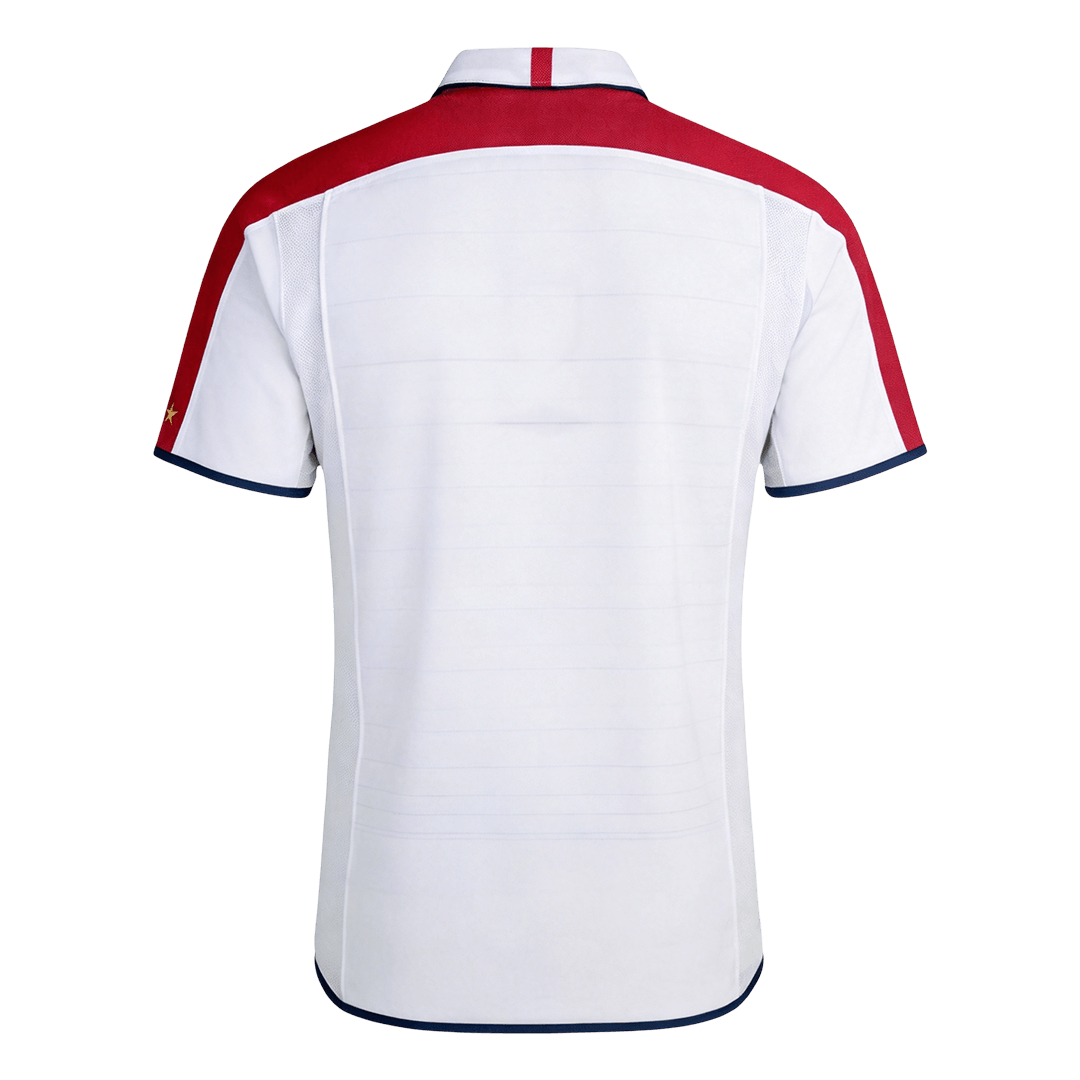 Retro Men's England 2004 Home Soccer Jersey