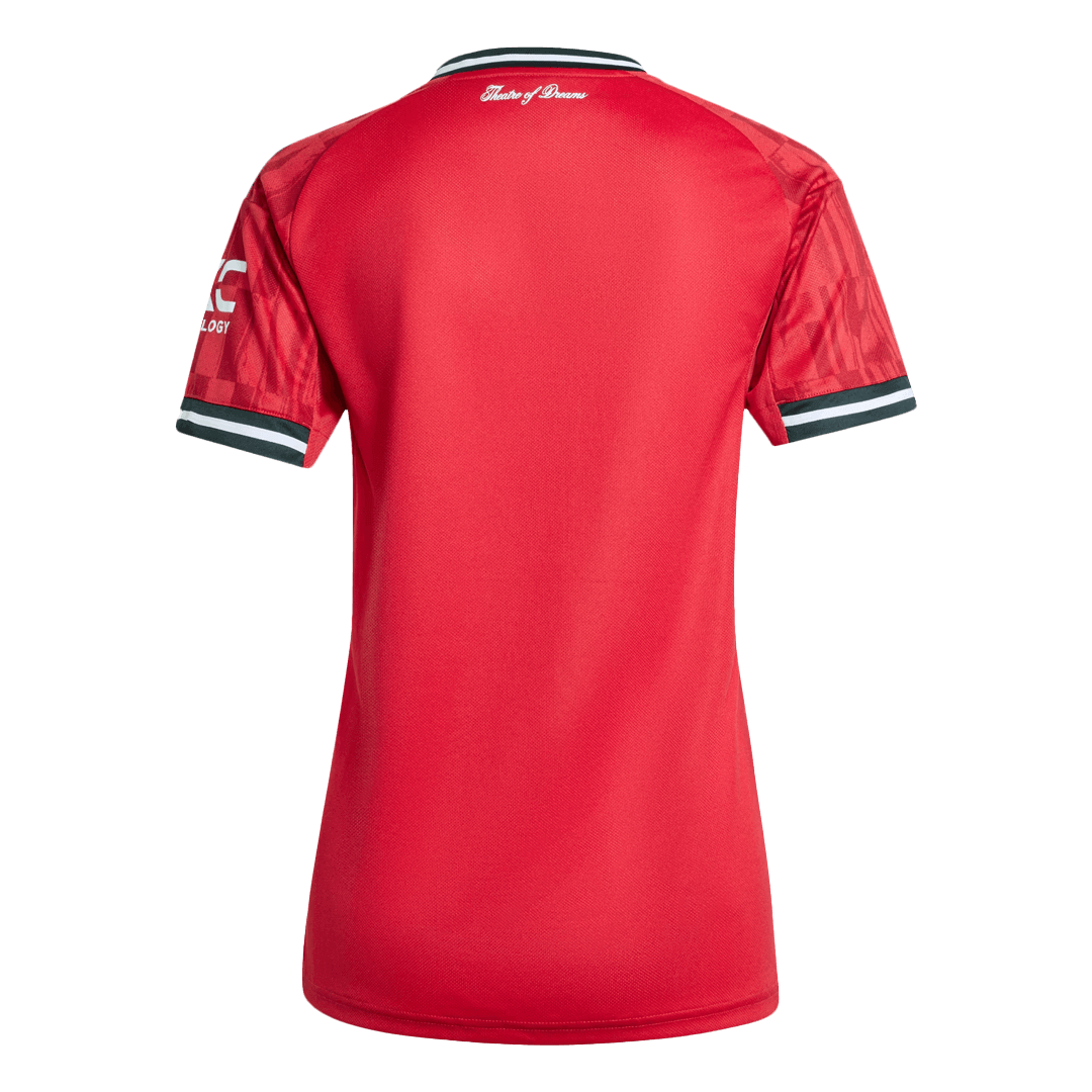 Women's Manchester United 2025/26 Home Soccer Jersey