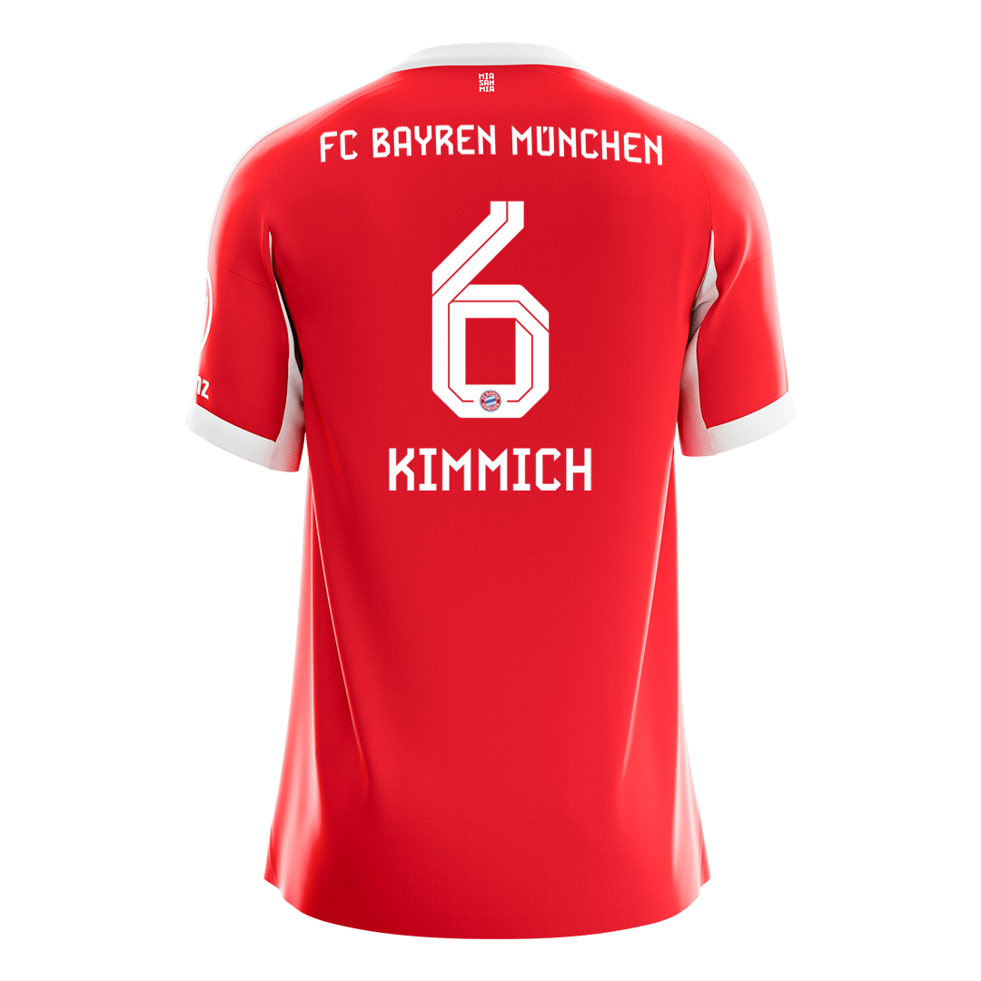 KIMMICH #6 Men's Bayern Munich 2025/26 Home Soccer Jersey Premium alternate product view 10