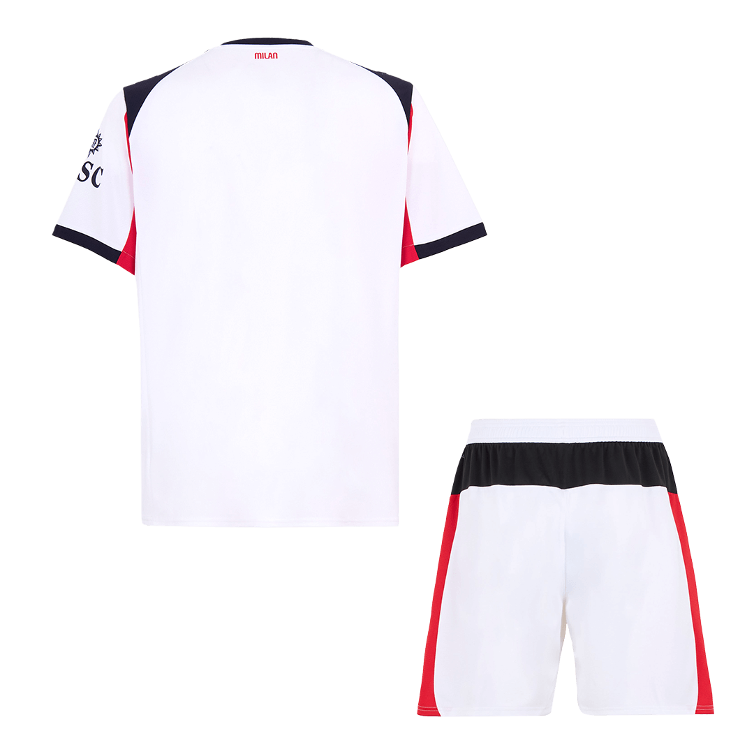 Men's AC Milan 2025/26 Away Soccer Jersey Kit