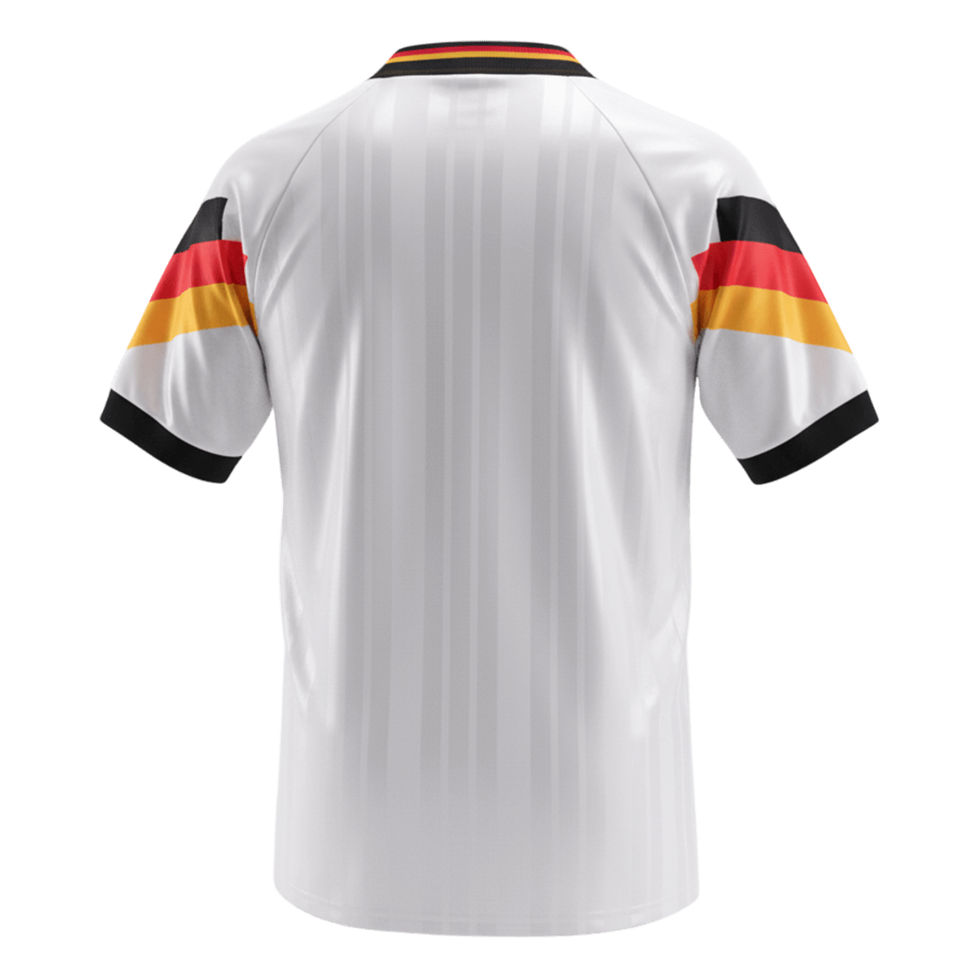 Retro Men's Germany 1992 Home Soccer Jersey