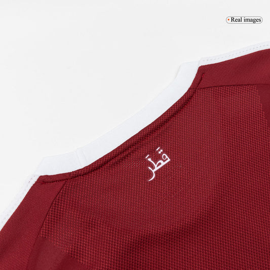 Men's Qatar World Cup 2026 Player Version Home Soccer Jersey - Slim Fit