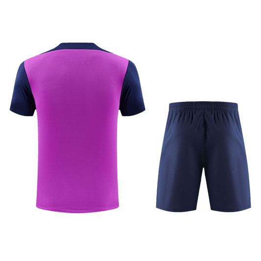Men's Barcelona 2025/26 Pre-Match Soccer Jersey Kit
