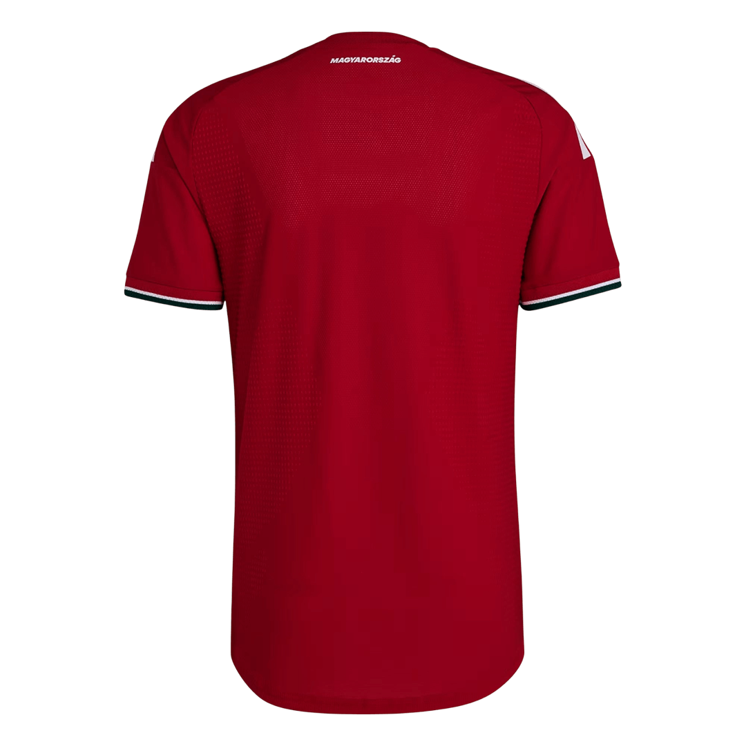 Men's Hungría World Cup 2026 Player Version Home Soccer Jersey - Slim Fit