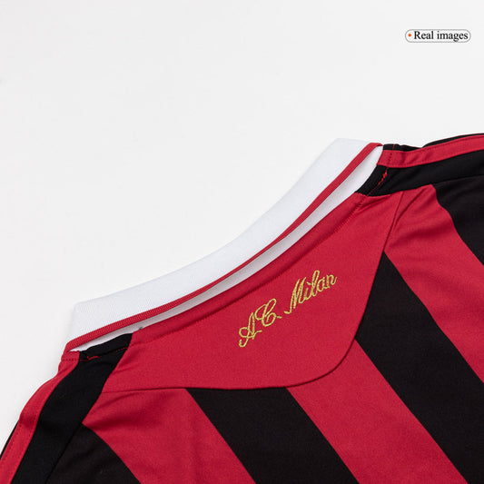 Retro Men's AC Milan 2009/10 Home Soccer Jersey