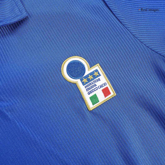 Retro Men's Italy World Cup 1998 Home Soccer Jersey