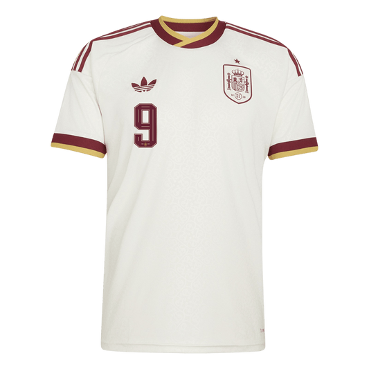 GAVI #9 Men's Spain World Cup 2026 Away Soccer Jersey