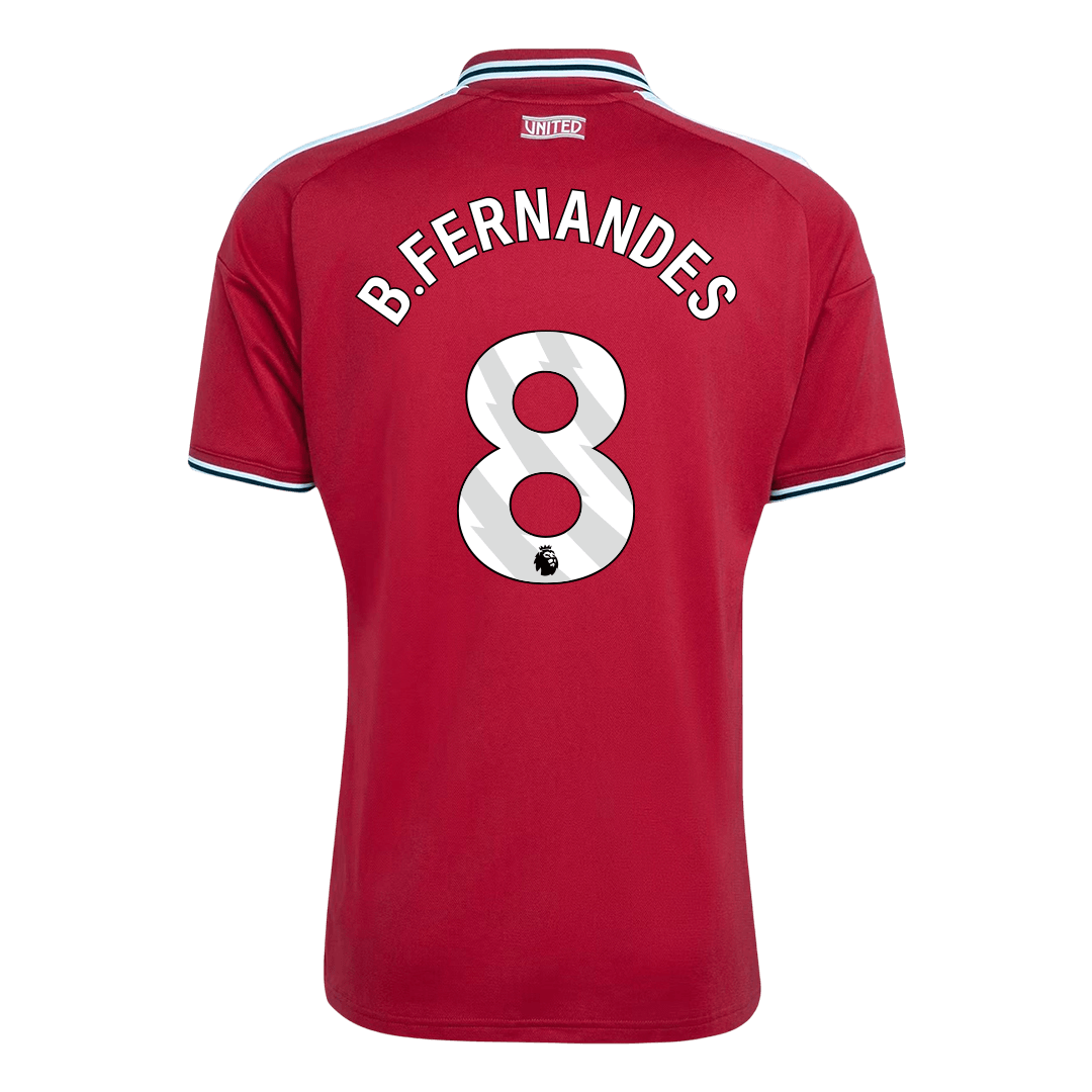 B.FERNANDES #8 Men's Manchester United 2026/27 Home Soccer Jersey
