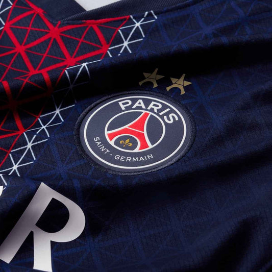 Champions of Europe #26 Men's PSG 2025/26 Home Soccer Jersey Premium alternate product view 2