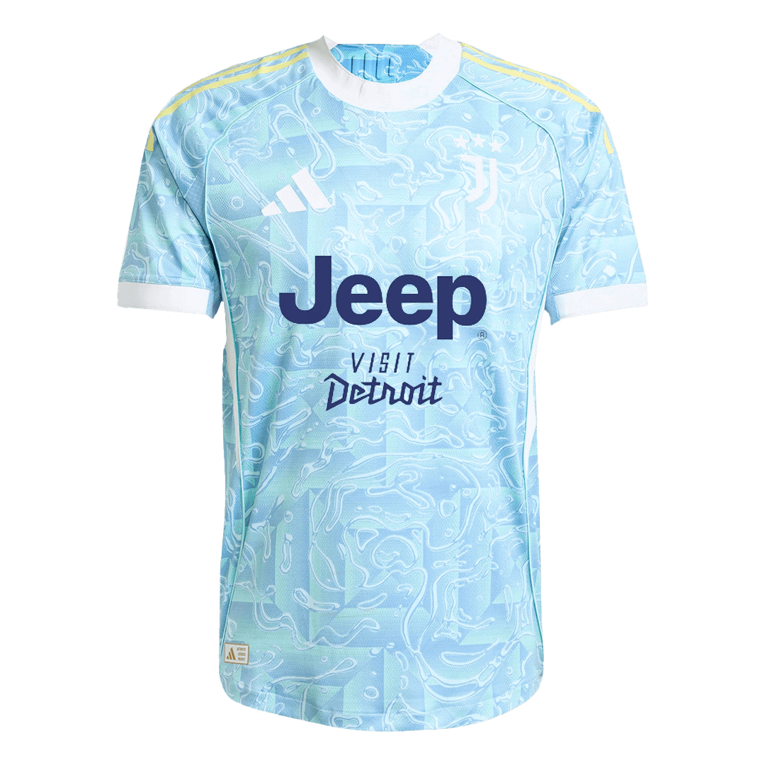 KALULU #15 Men's Juventus 2025/26 Player Version Away Soccer Jersey - Slim Fit