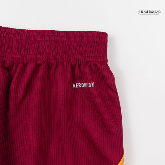 Men's Roma 2025/26 Home Soccer Shorts