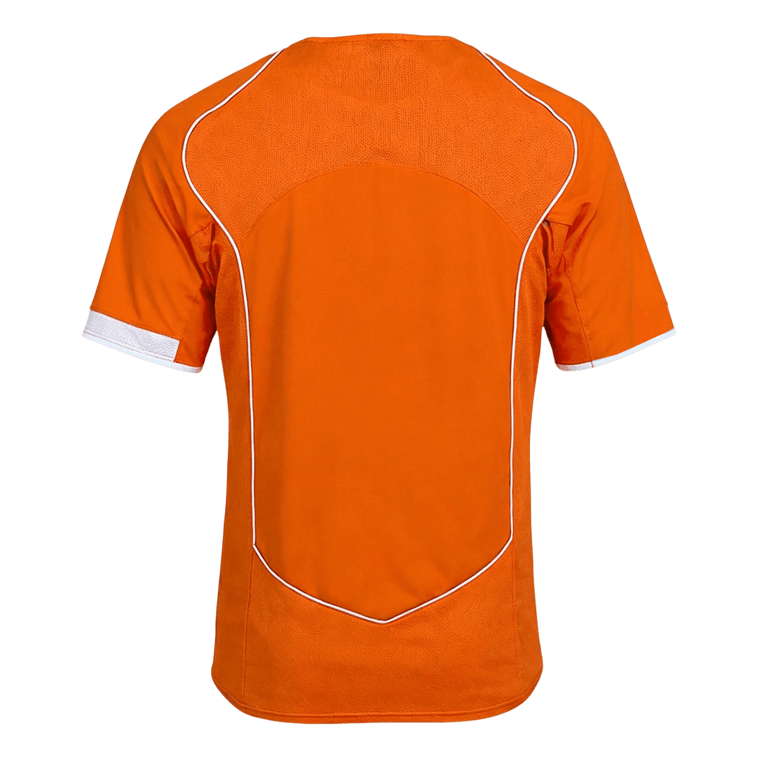Retro Men's Netherlands 2004 Home Soccer Jersey