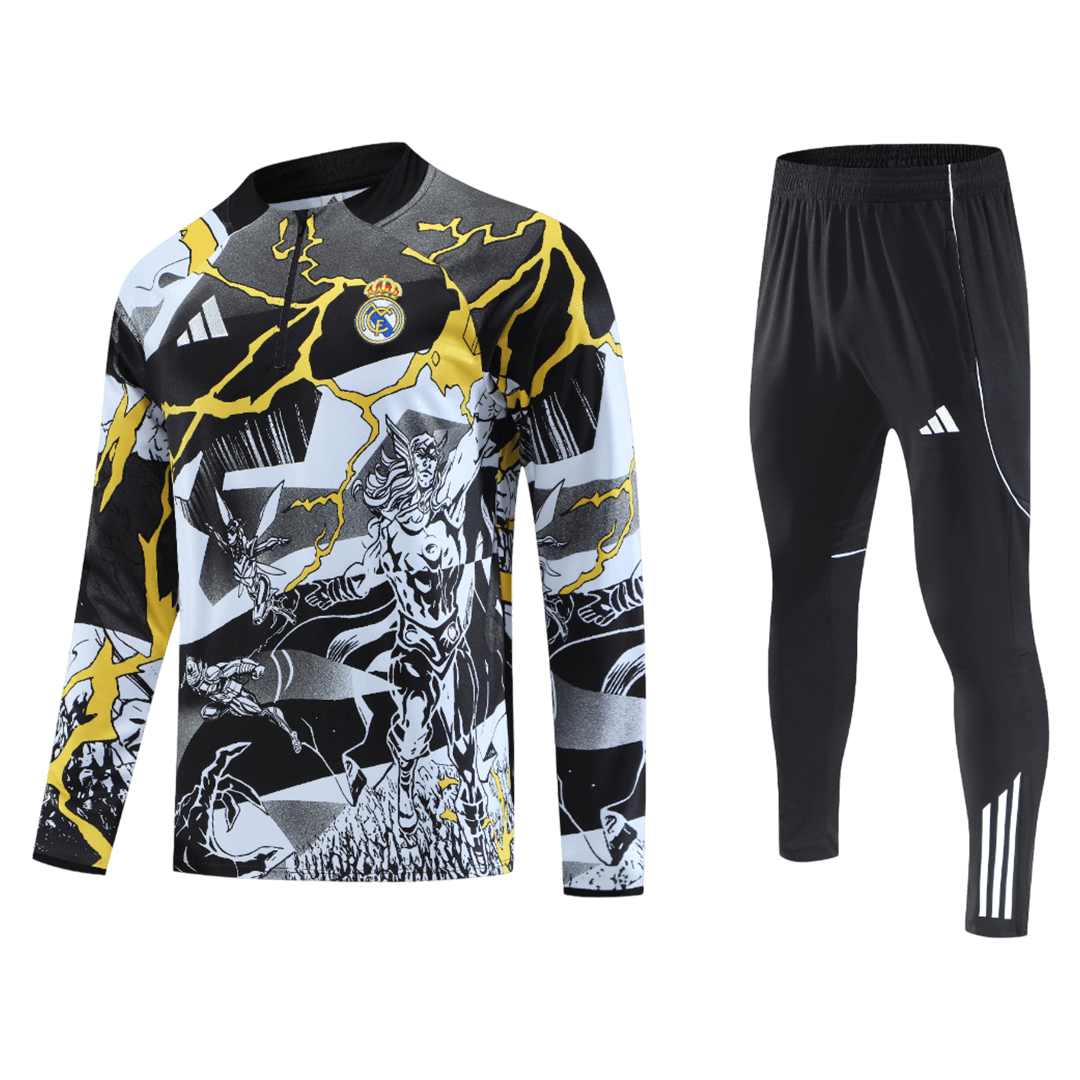 Men's Real Madrid 2025/26 Training Tracksuit Kit
