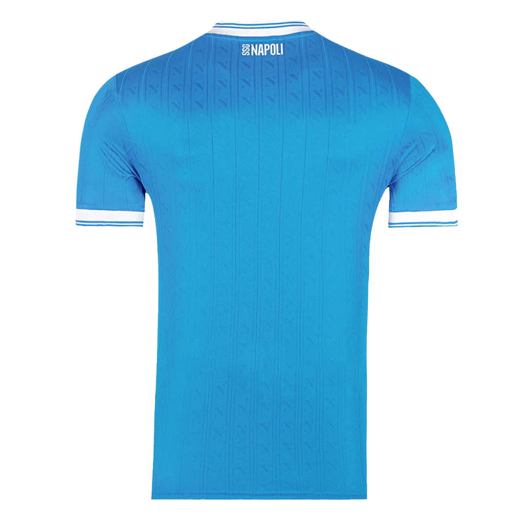 Men's Napoli 2025/26 Player Version Home Soccer Jersey - Slim Fit