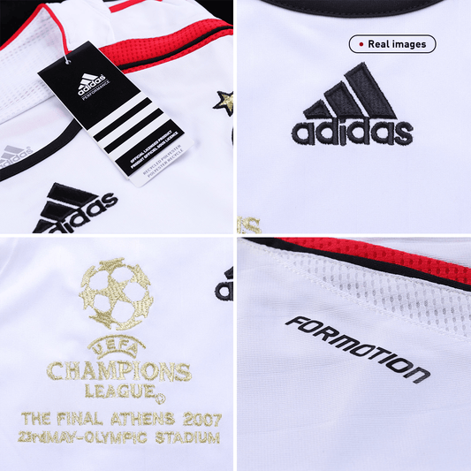 Retro RONALDO #99 Men's AC Milan UCL 2006/07 Away Soccer Jersey