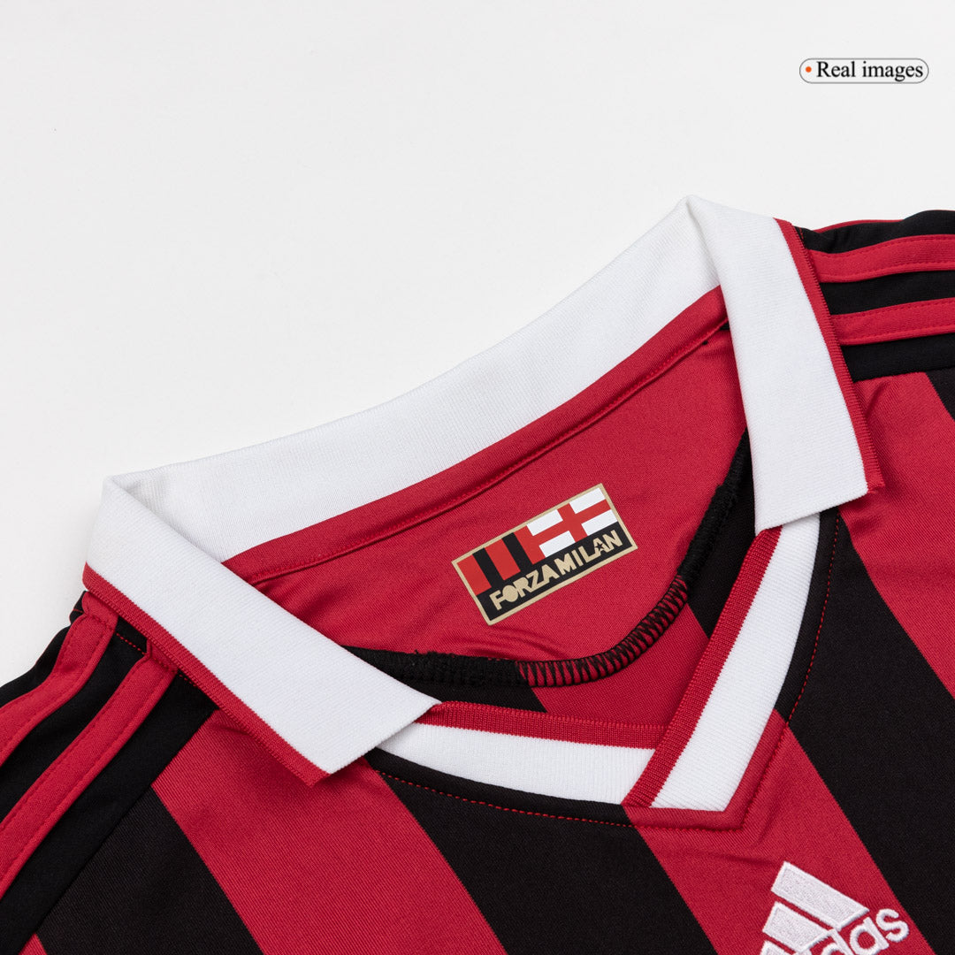 Retro Men's AC Milan 2009/10 Home Soccer Jersey