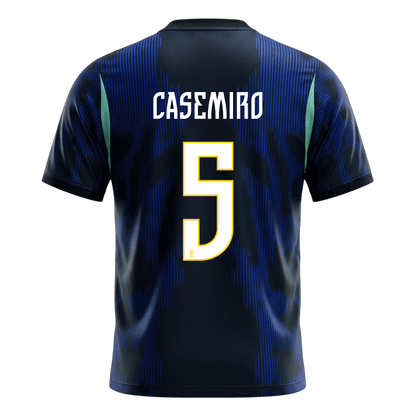 CASEMIRO #5 Men's Brazil World Cup 2026 Away Soccer Jersey