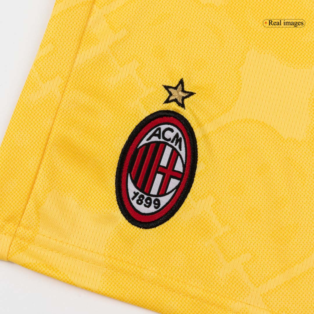 Kid's AC Milan 2025/26 Third Away Soccer Jersey Kit