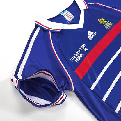 Retro Men's France World Cup 1998 Home Soccer Jersey