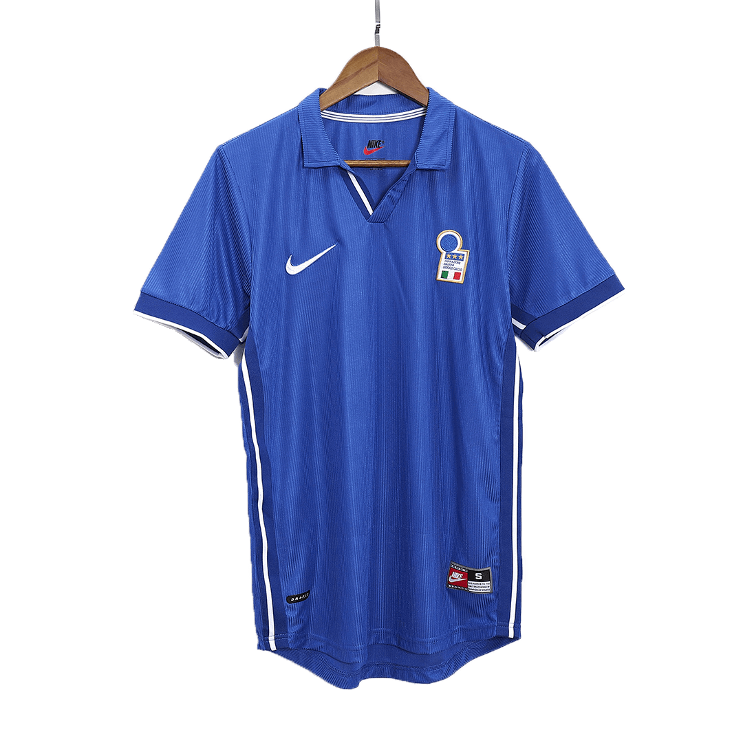 Retro Men's Italy World Cup 1998 Home Soccer Jersey