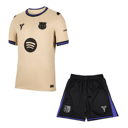 Men's Barcelona 2025/26 Away Soccer Jersey Kit