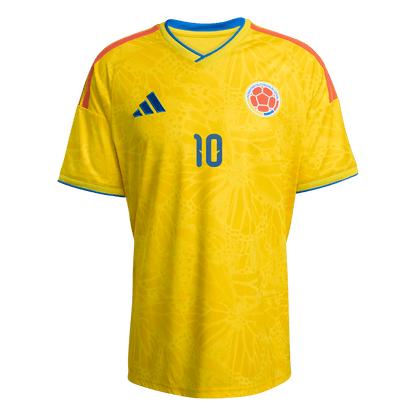 JAMES #10 Men's Colombia World Cup 2026 Home Soccer Jersey