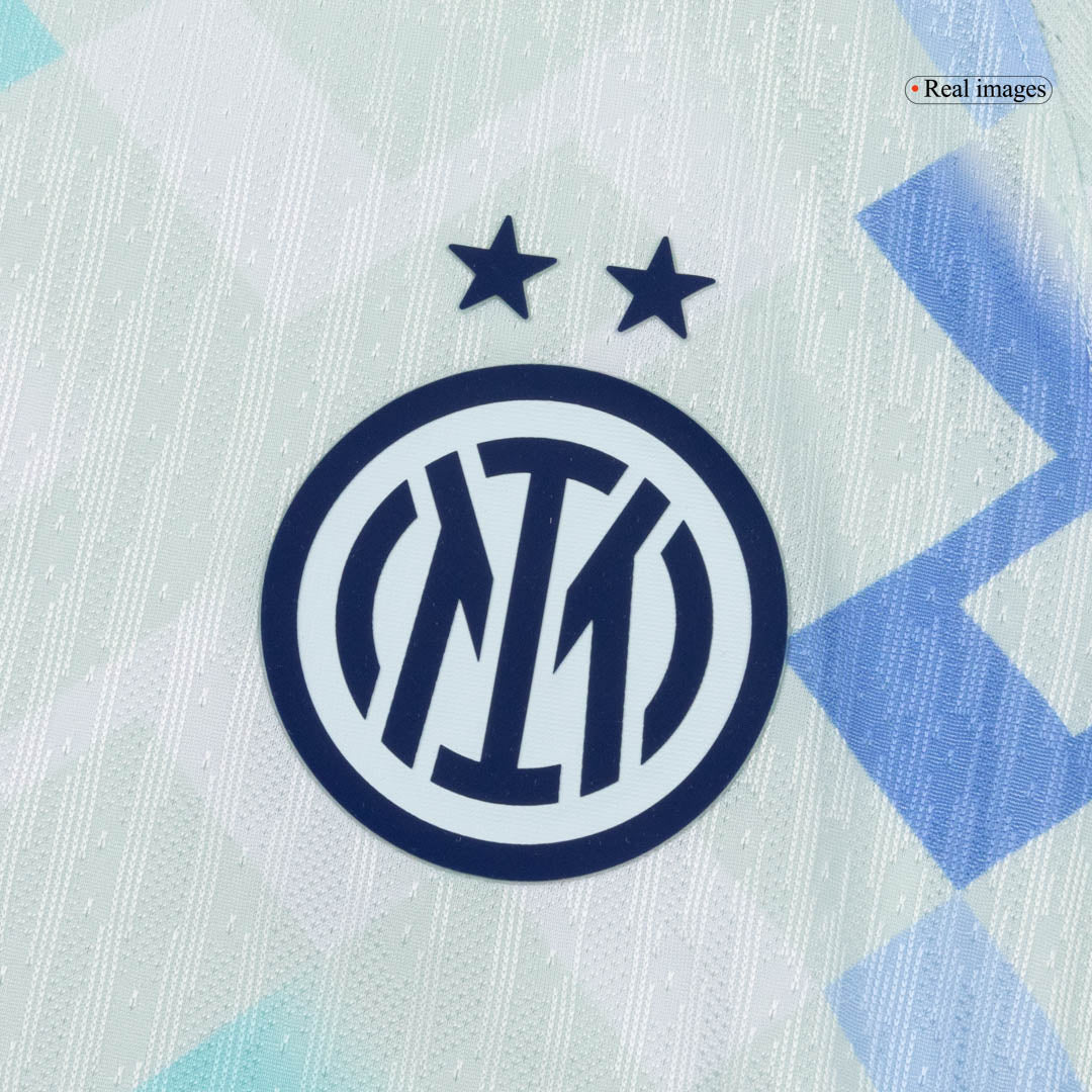 Men's Inter Milan 2025/26 Player Version Away Soccer Jersey - Slim Fit