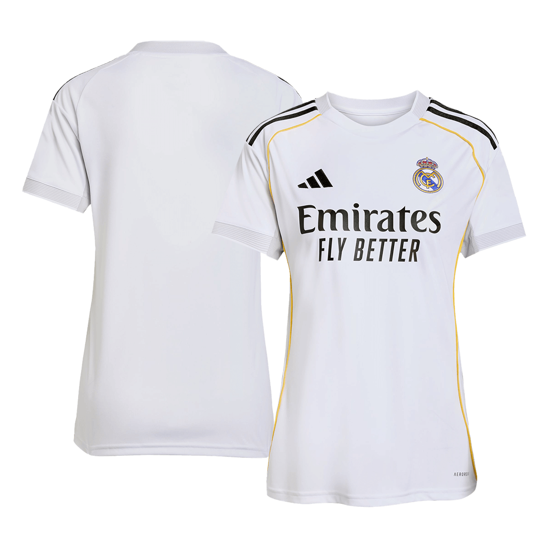 Women's Real Madrid 2025/26 Home Soccer Jersey