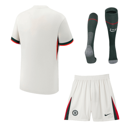 Men's Chelsea 2025/26 Away Soccer Jersey Full Kit