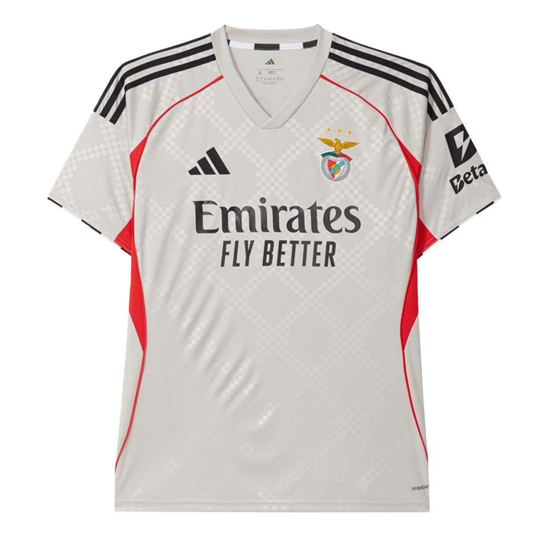 Men's Benfica 2025/26 Away Soccer Jersey