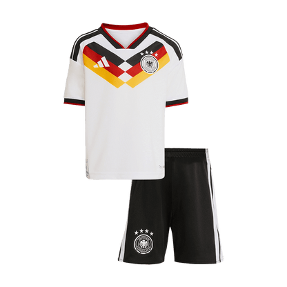 Kid's Germany World Cup 2026 Home Soccer Jersey Kit