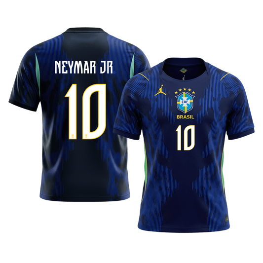 NEYMAR JR #10 Men's Brazil World Cup 2026 Away Soccer Jersey