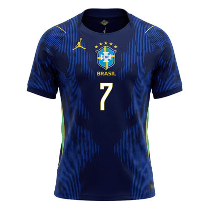 VINI JR. #7 Men's Brazil World Cup 2026 Away Soccer Jersey