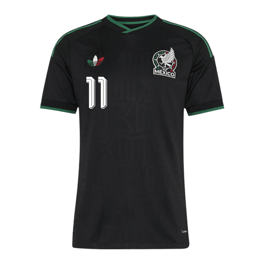 S.GIMENEZ #11 Men's Mexico World Cup 2026 Player Version Third Away Soccer Jersey - Slim Fit