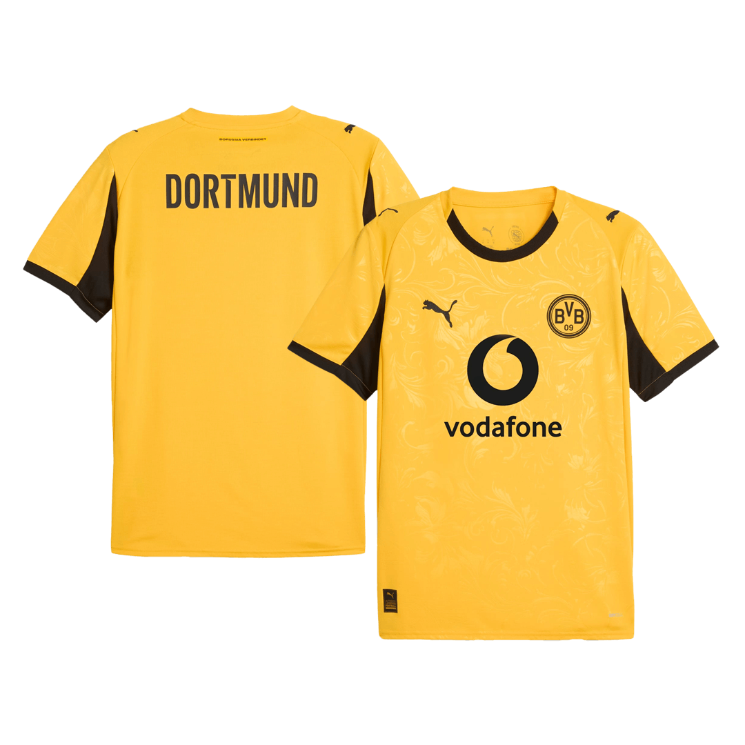 Men's Borussia Dortmund 2025/26 Home Soccer Jersey